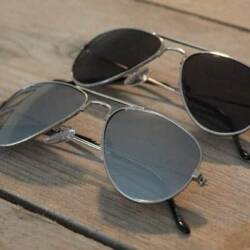 Aviator Zilver en Zwart Mini Aviator Silver & Black - Afbeelding 2