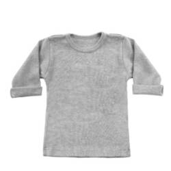 Grijs Basic Grey Longsleeve - Afbeelding 1