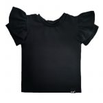 Sample Sale BM Ruffle T-Shirt Zwart