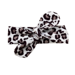 Haarband Leopard Beige