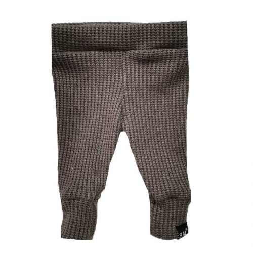 knit taupe broek 1