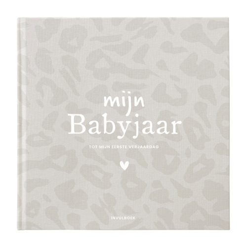 mijn babyjaar panterprint