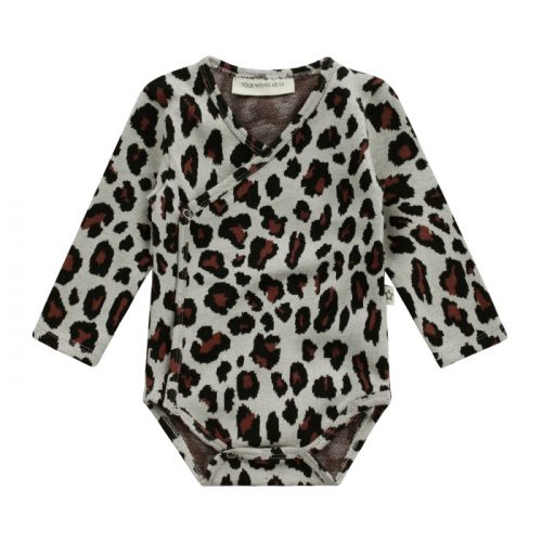 your wishes romper leopard