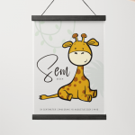 kinderkamerposter-giraf