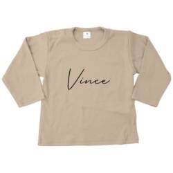 shirt zand naam retro Shirt Naam Retro Zand - Afbeelding 1