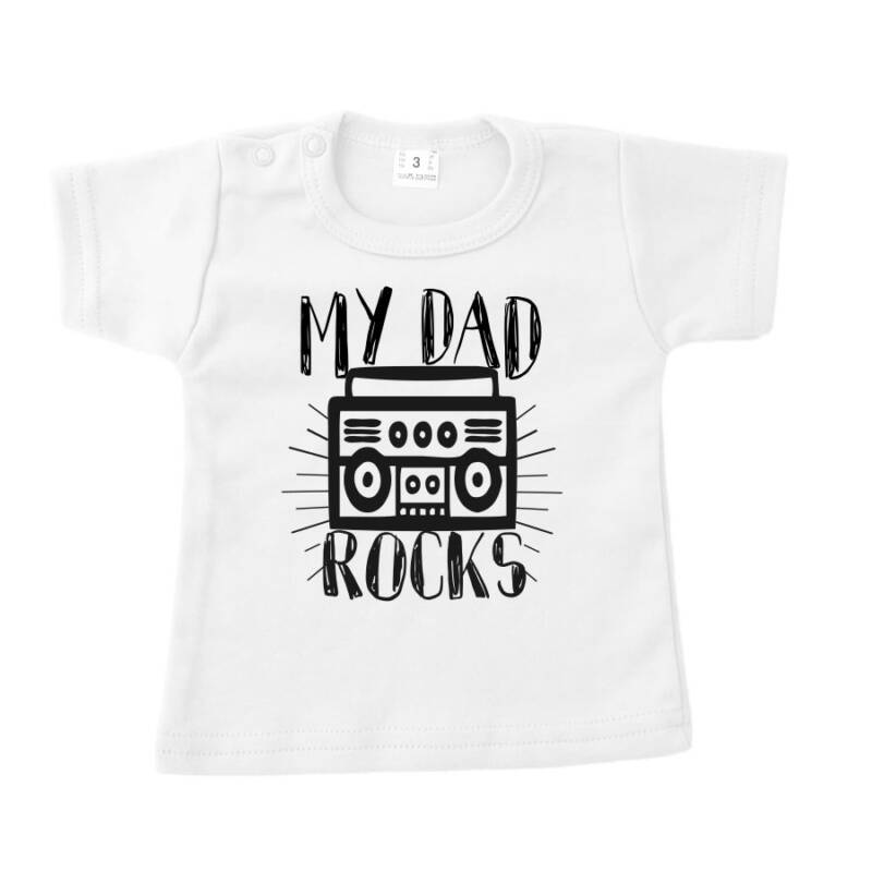 dad rocks wit shirt
