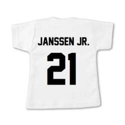 Shirt naam + Rugnummer - Afbeelding 1