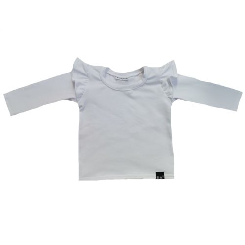 ruffle shirt wit