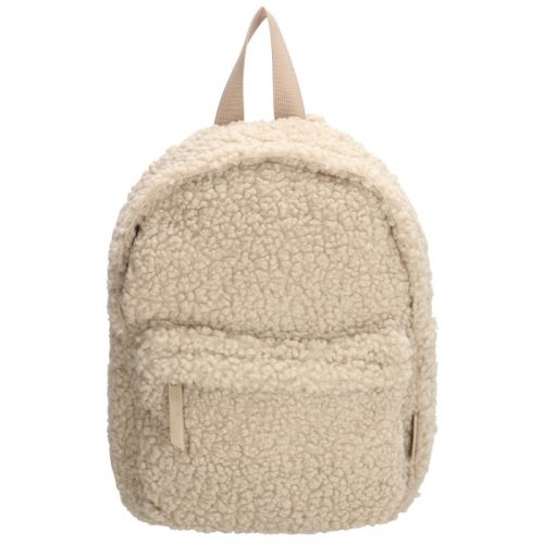 backpack teddy cream