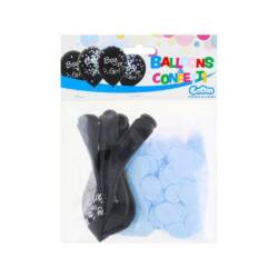 ballon confetti blauw Gender Reveal Confetti ballon blauw - Afbeelding 2