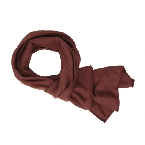 sjaal bruin rood