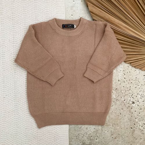 sweaterdress coffee knit
