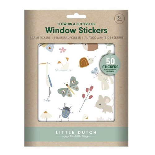 stickers raam flowers
