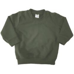 basic sweater khaki Sweater Mad love for my daddy - Afbeelding 5