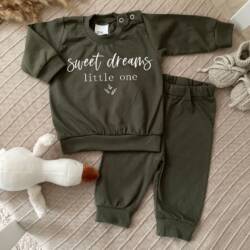 pyjama khaki sweet dreams vierkant Pyjama Sweet dreams Little one - Afbeelding 4