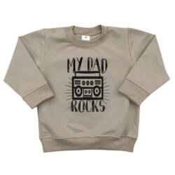 sweater my dad rocks Sweater My dad rocks - Afbeelding 1