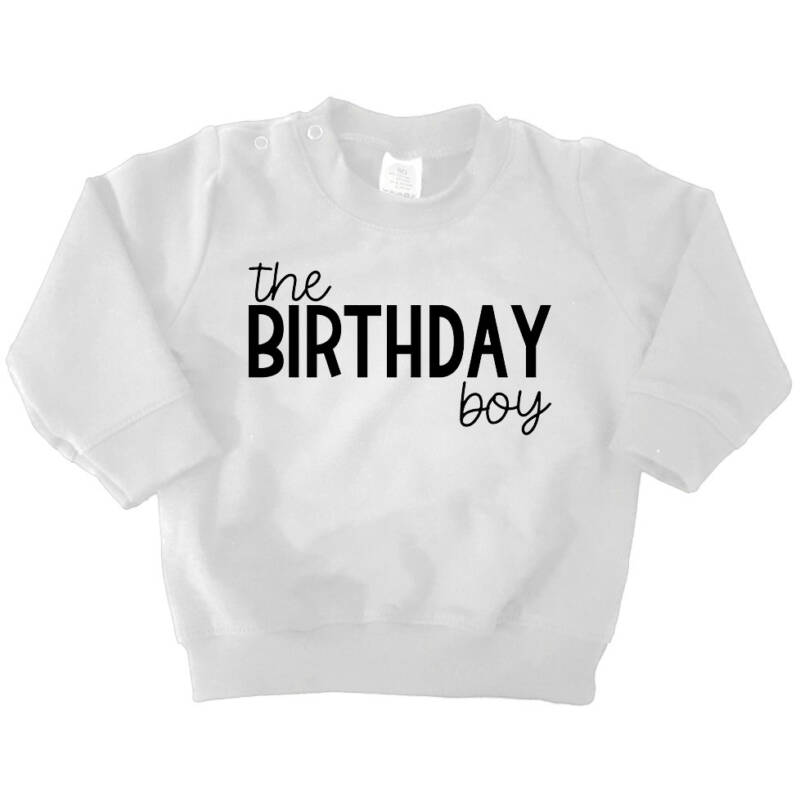sweater birthday boy wit
