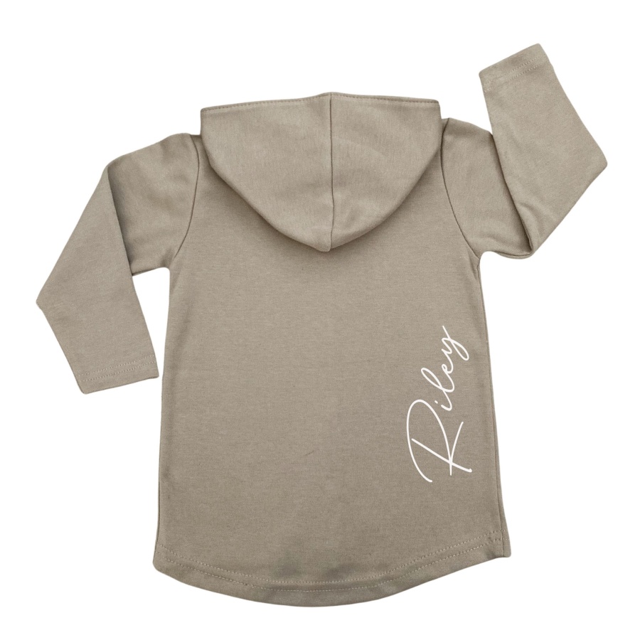 hoodie-vest-sand-retro-zijkant