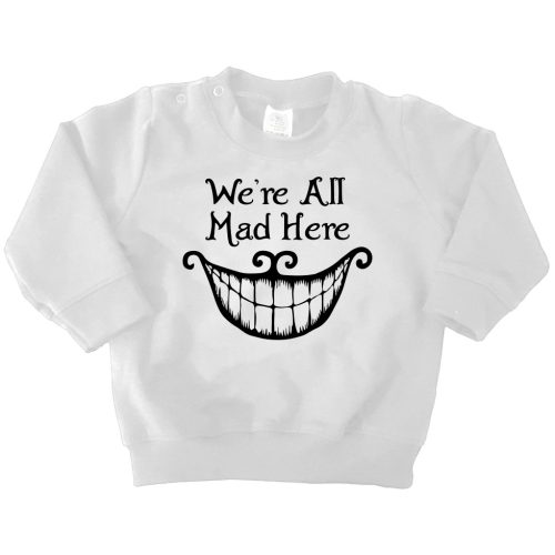 we are all mad sweater wit