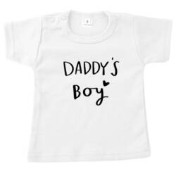 daddys boy shirt wit Shirt daddy's boy - Afbeelding 2