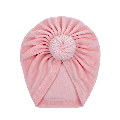 turban may mays velvet roze