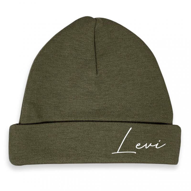 muts-met-naam-khaki muts met naam khaki