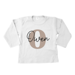 Little Adventure shirt naam letter - Afbeelding 6
