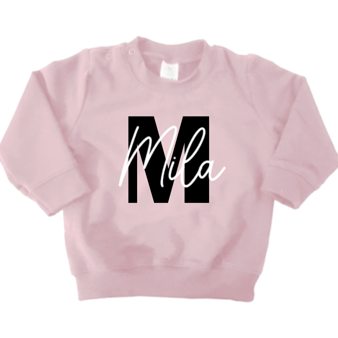 naam-sweater-letter-roze