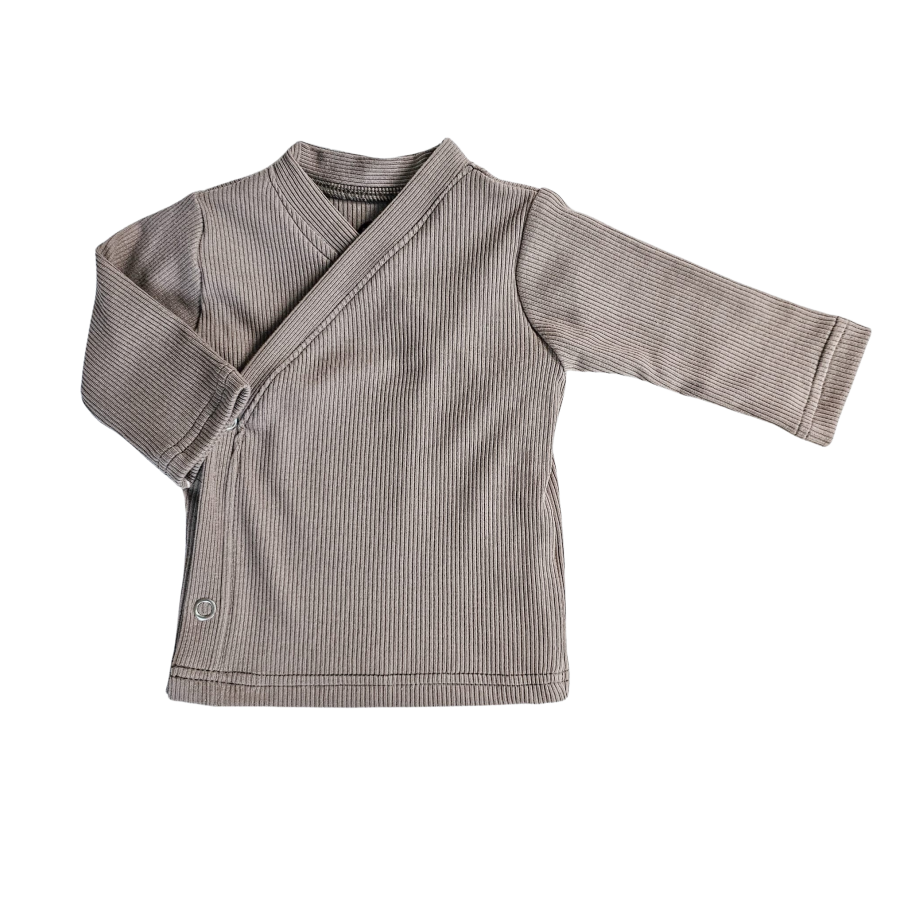 overslag-truitje-newborn-rib-bruin