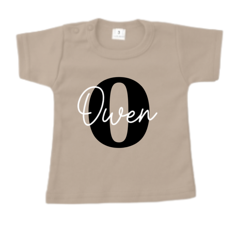 shirt letter zand