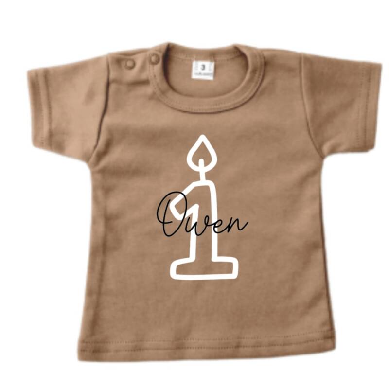 shirt mokka 1 jaar