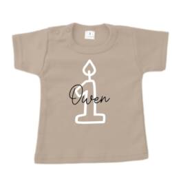 Little Adventure shirt 1 Jaar naam - Afbeelding 1