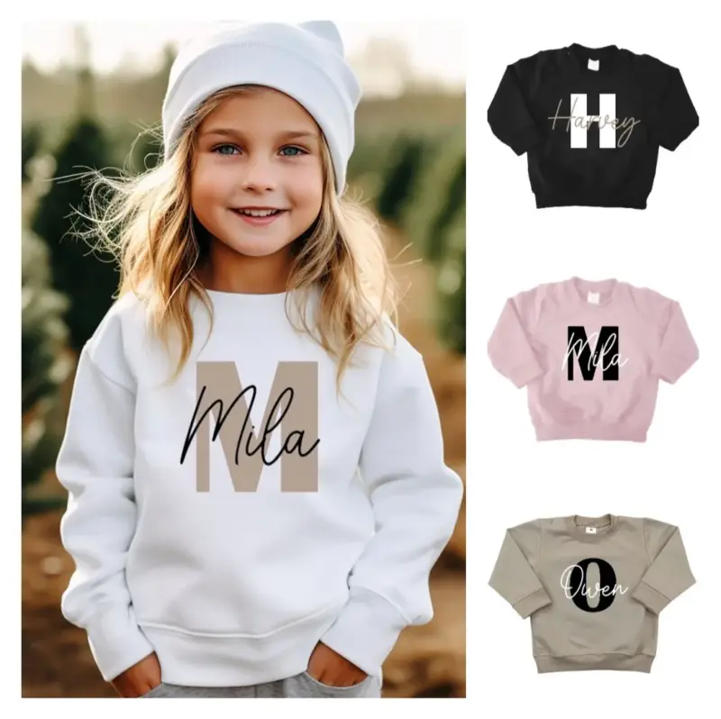 sweater naam letter
