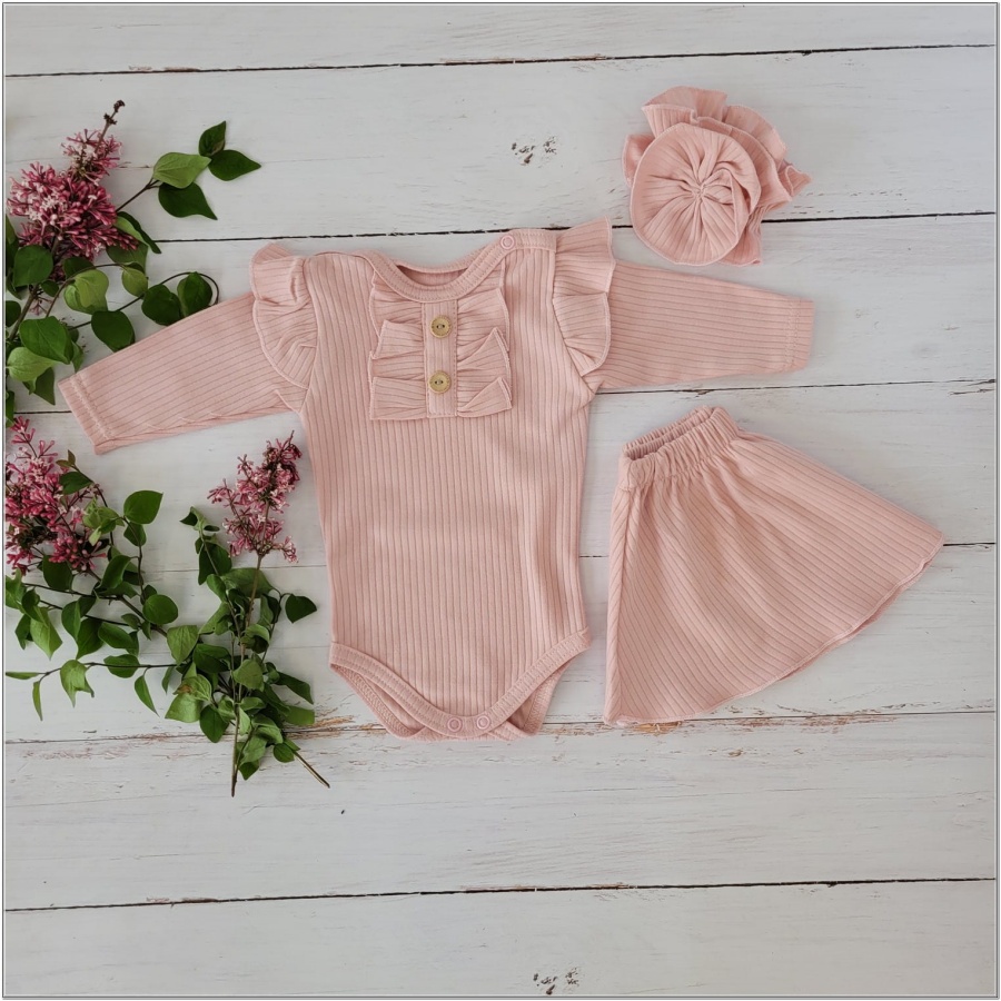 2 delige set baby meisje mi toetie