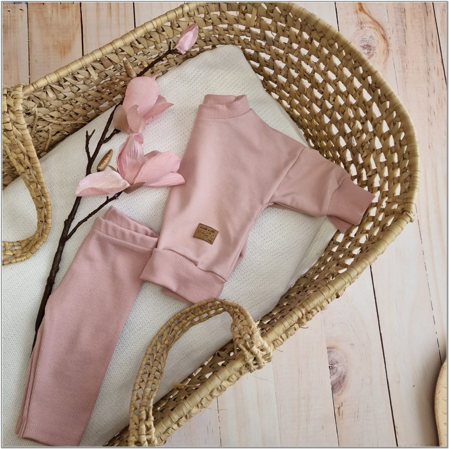 babykleding meisje set roze zyzio zuzia