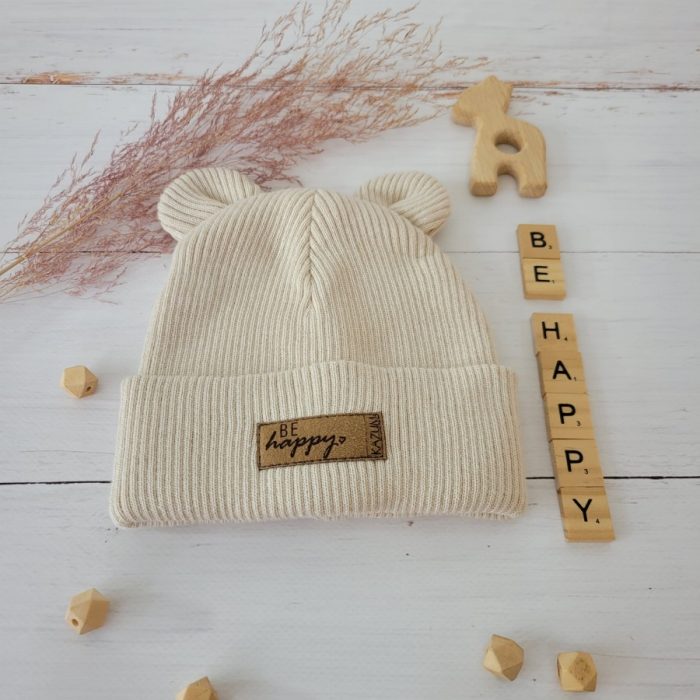 beren muts rib beige zyzio zuzia