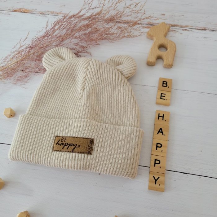 zyzio rib muts beige