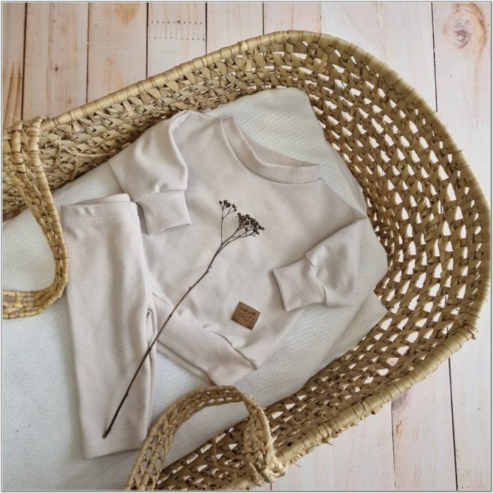 zyzio zuzia beige set rib