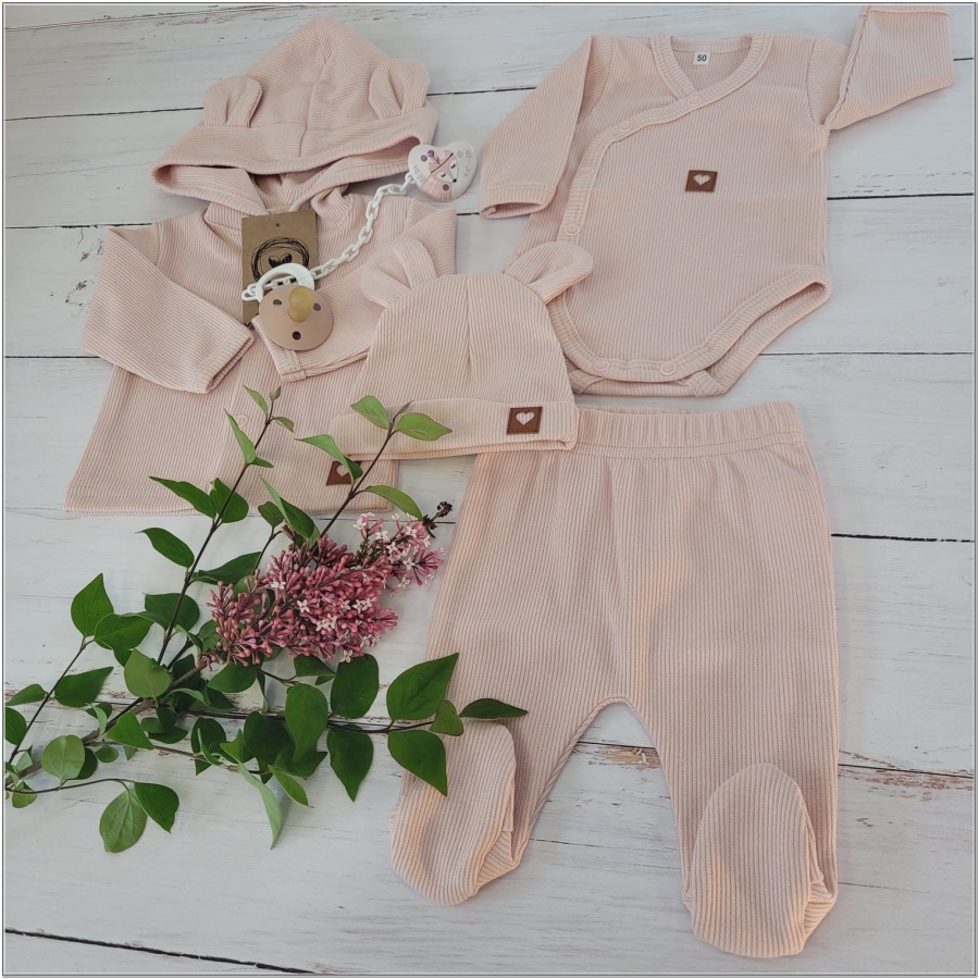 zyzio zuzia rib baby set meisje