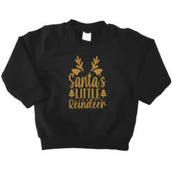 sweater zwart santa little reindeer sweater zwart santa little reindeer