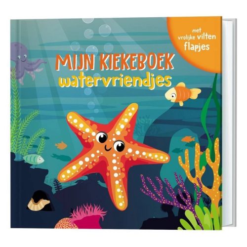 peek-a-boo book of water friends
