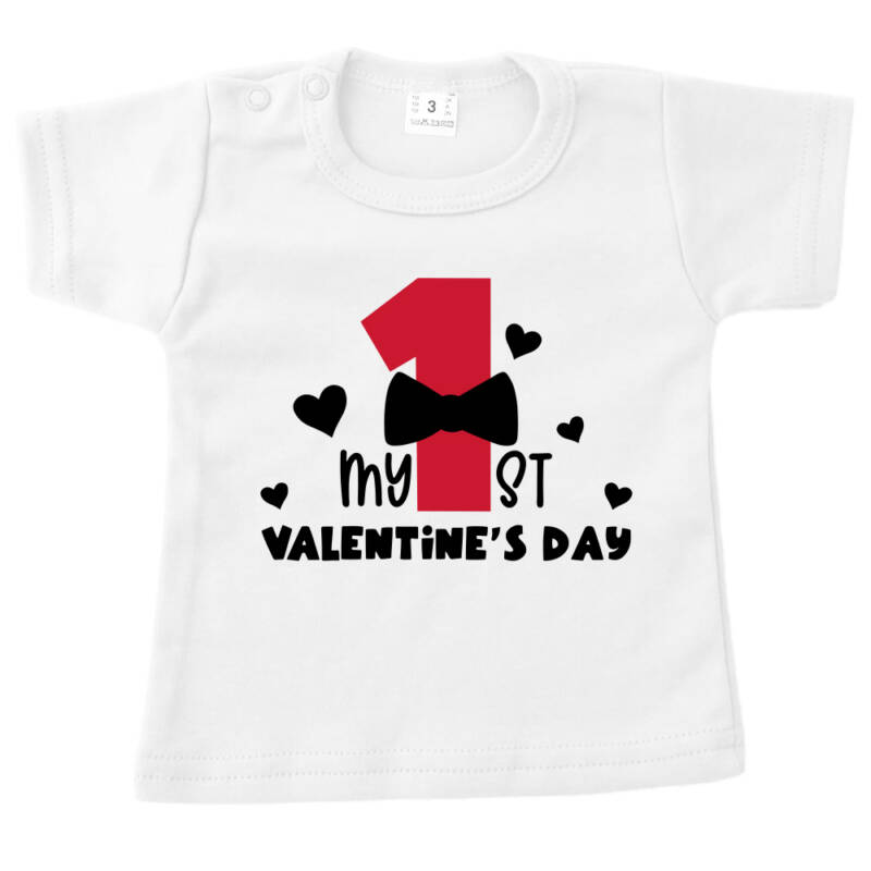 my first valentijn shirt wit