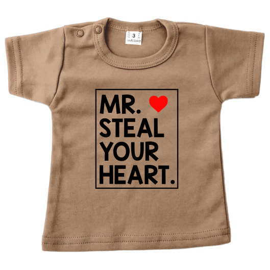 shirt valentijn mr steal your heart mokka