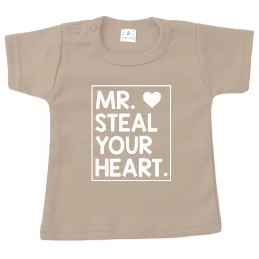 shirt valentijn mr steal your heart zand