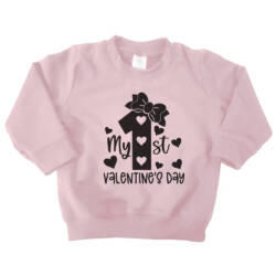 sweater roze meisje first valentijn sweater roze meisje first valentijn