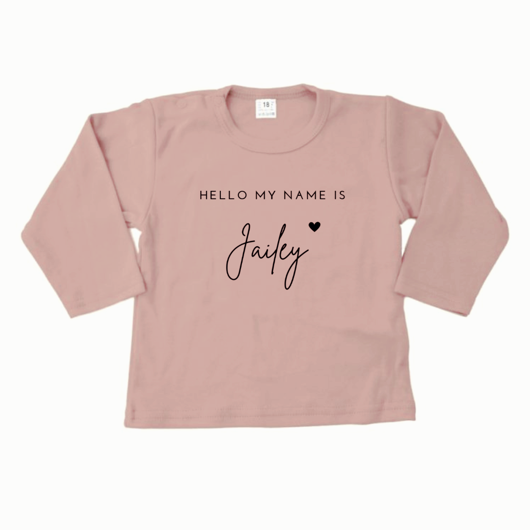 shirt little adventure hello my name is