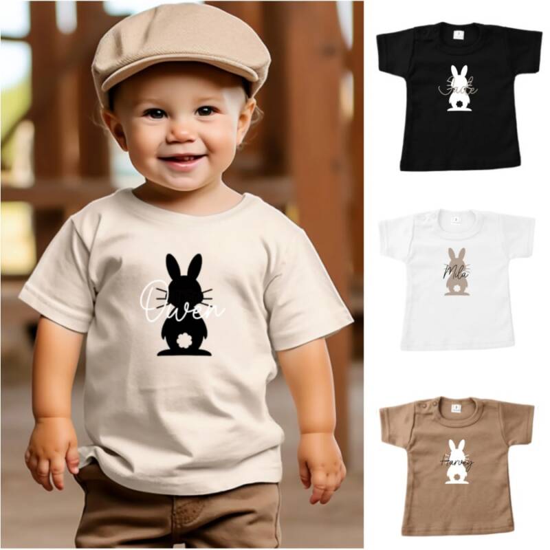 baby shirt pasen met naam