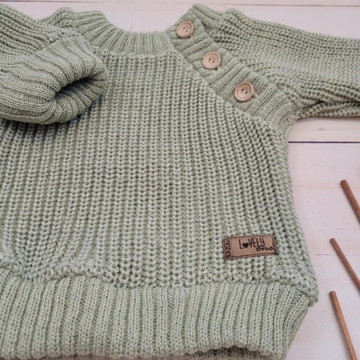 zyzio zuzia knit sweater green grass 4