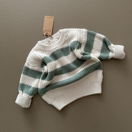 guapoo sweater aloe stripes