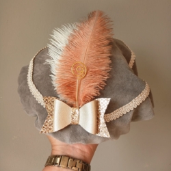 pietenmuts taupe met naam pietenmuts taupe met naam